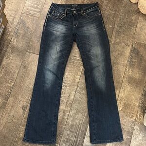 Stylish Dark Blue Women's Jeans